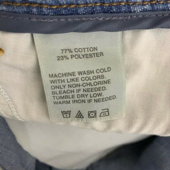 Halogen Denim Blue Straight Leg Blue Jeans Size 10 Women's - Picture 5 of 5